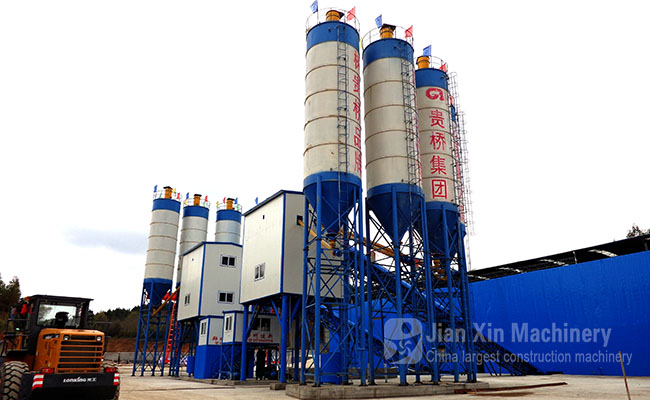 concrete mixing plant