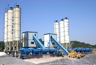 China railway 7 bureau 120 concrete mixing station