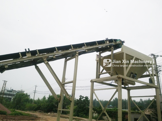 Hubei Huanggang WBZ600 Stabilized Soil Mixing Plant Was Put into Operation