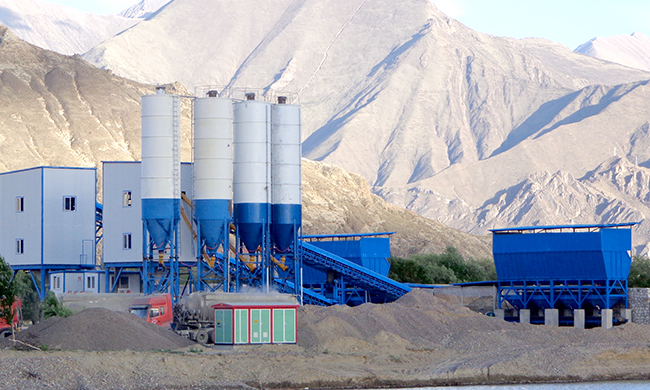 concrete mixing plant